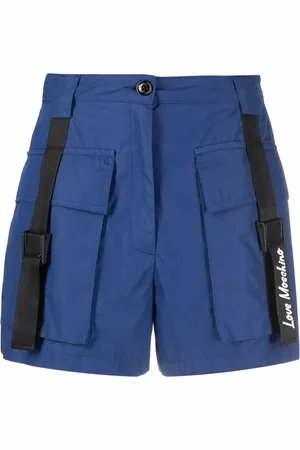 Moschino Cargoshorts med hög midja