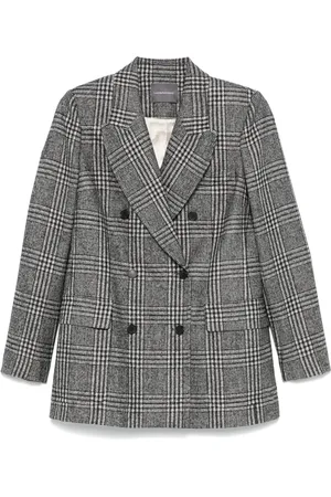 LORENA ANTONIAZZI Rutig blazer
