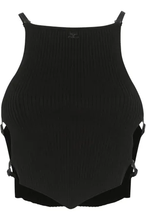 Courrèges Ribbad croptop