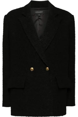 Cynthia Rowley Blazer i bouclé och oversize