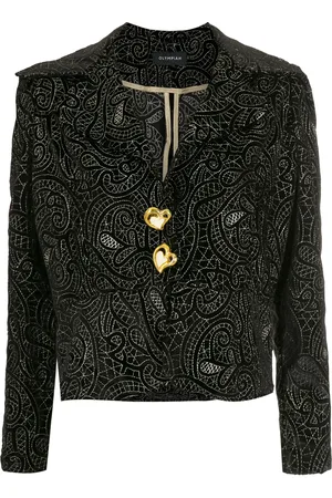 Olympiah Tyria blazer med hjärtmotiv