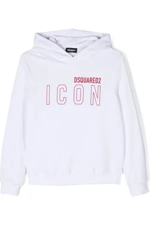 Dsquared2 Icon hoodie med logotyp