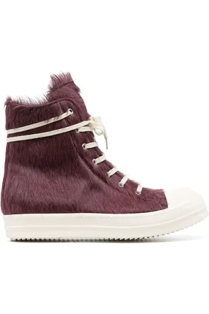 Rick Owens Polo Pony höga sneakers