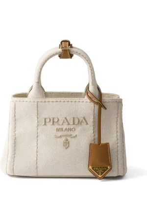 Prada Totebag med broderad logotyp
