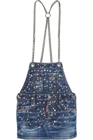 Dsquared2 Kort jeansklänning