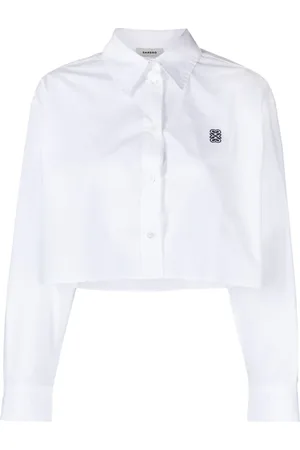 Sandro Skjorta med broderat monogram