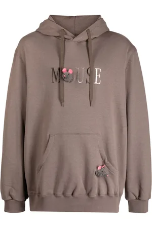 DOUBLET Hoodie med brodyr