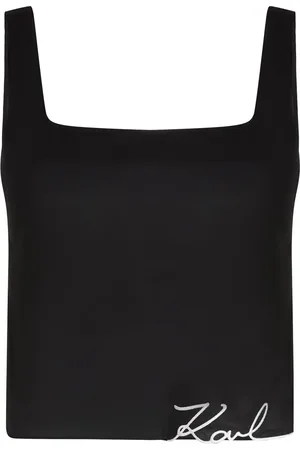 Karl Lagerfeld K/Signature croptop