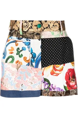 Dolce & Gabbana Shorts med lappdesign
