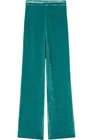 Jil Sander Raka sammetsbyxor