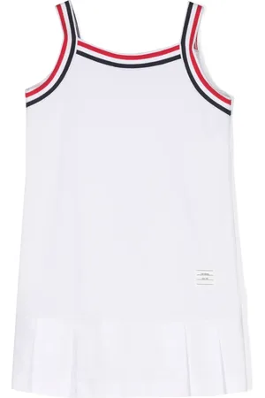 Thom Browne Plisserad miniklänning