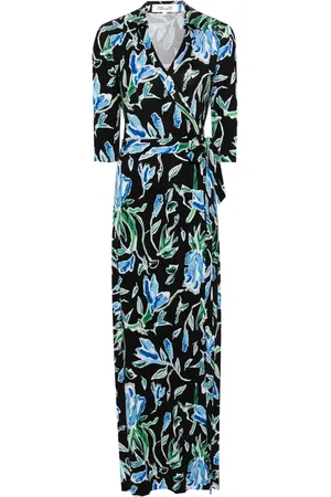 Diane von Furstenberg Midiklänning i omlottmodell