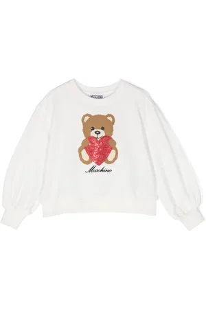 Moschino Teddy Bear paljettprydd sweatshirt
