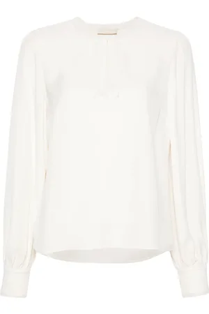 ULLA JOHNSON Greta blus i crepe