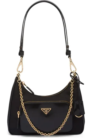 Prada Axelväska med logotyp