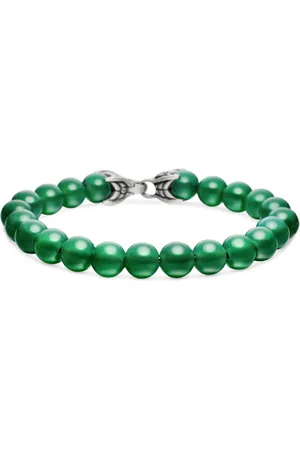 David Yurman Spiritual Beads armband i sterlingsilver (8 mm)