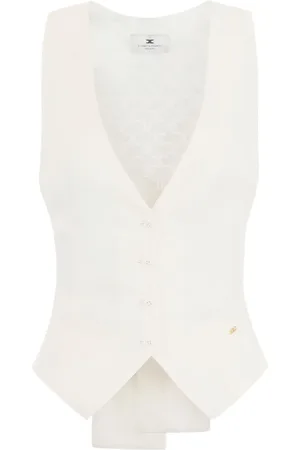Elisabetta Franchi Väst i gabardin