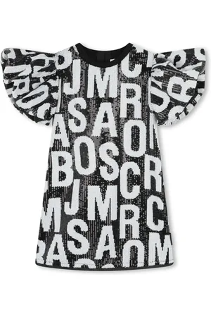 Marc Jacobs Klänning med paljetter och logotyp