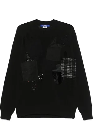 JUNYA WATANABE Sweatshirt med lappdesign