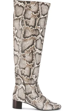 Giuseppe Zanotti Doreen stövlar med ormskinnseffekt