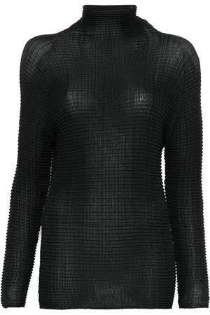 Issey Miyake Plisserad topp