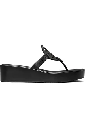 Tory Burch Miller tofflor med kilklack