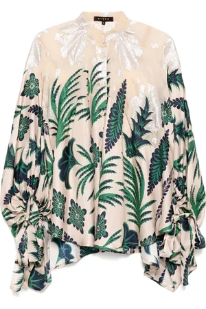 BIYAN Jamaia blus med cape
