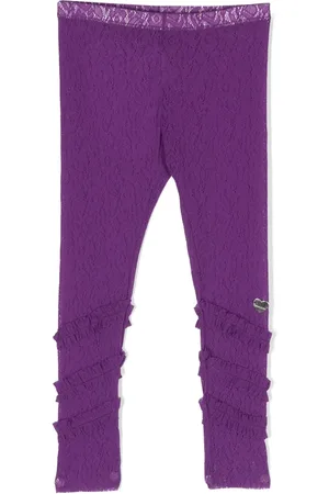 MONNALISA Leggings med spetsdetalj