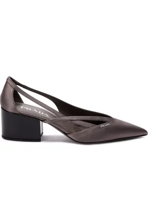 Prada Pumps med utsnitt 55 mm