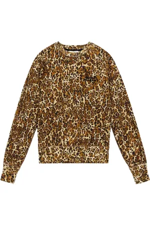 Isabel Marant Shad leopardmönstrad sweatshirt