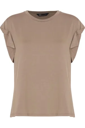 Uma Raquel Davidowicz Blus med omarbetad ärm