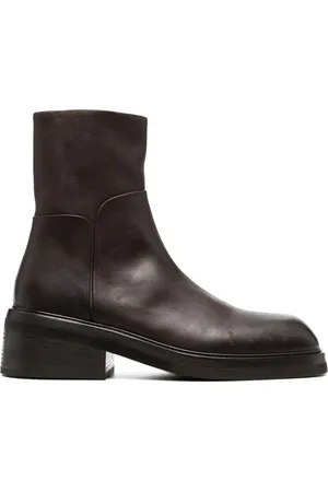 MARSÈLL Ankelboots med fyrkantig tå
