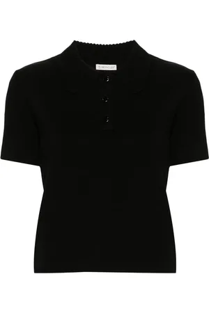 Moncler Tröja med logotypapplikation