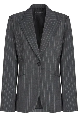 Karl Lagerfeld Kritstrecksrandig blazer