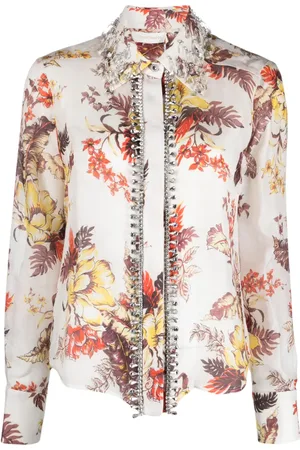ZIMMERMANN Matchmaker skjorta med strass