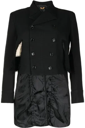 Comme des Garçons Enkelknäppt blazer med slitning
