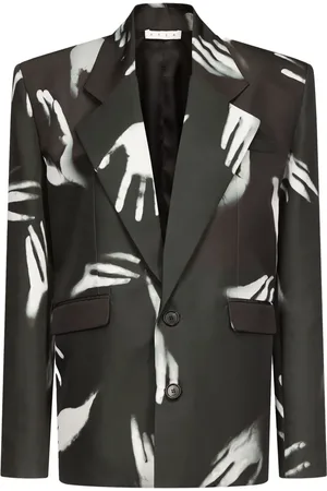 AREA Blazer med grafiskt tryck