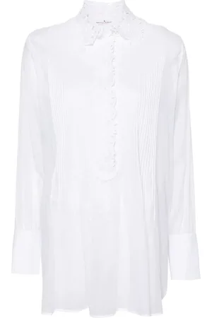 ERMANNO SCERVINO Blus med blomsterbrodyr