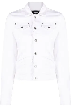 Dsquared2 Långärmad jacka med knäppning