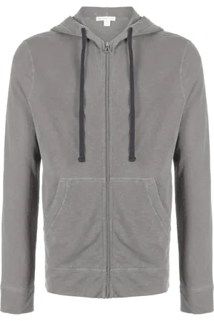 James Perse Hoodie med dragkedja