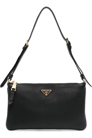 Prada Axelväska med logotyp