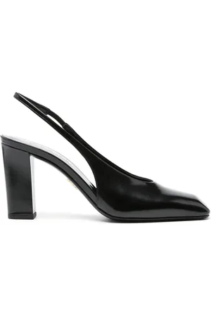Prada Pumps i lackat läder 85 mm