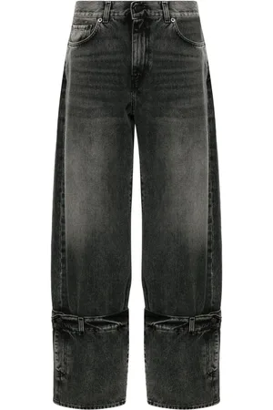 haikure Jeans med manschettdetalj