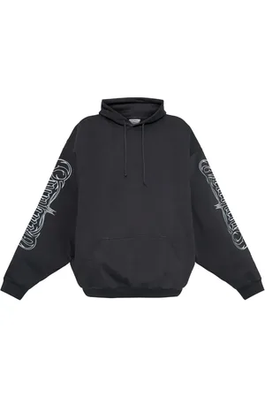 Vetements Hoodie med logotyp