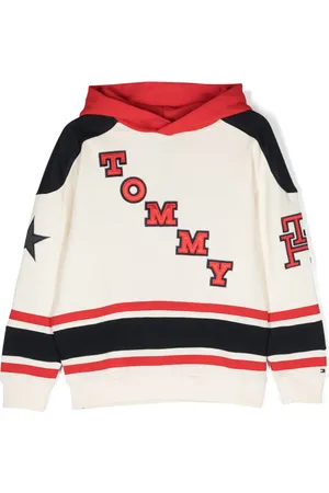 Tommy Hilfiger Hoodie med färgblock