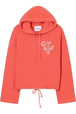 Closed Hoodie med broderad logotyp