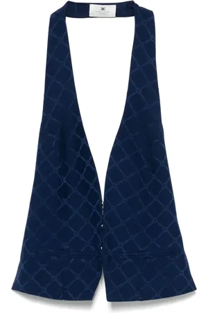 Elisabetta Franchi Mönstrad tunika i jacquard