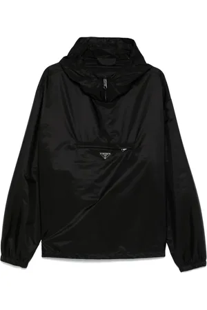 Prada Jeansjacka med logotyp