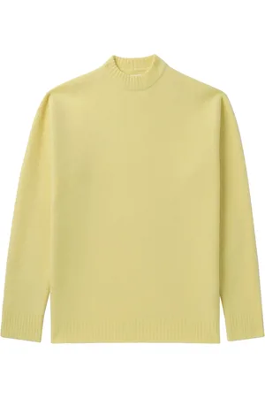 Jil Sander Ulltröja med halvpolokrage