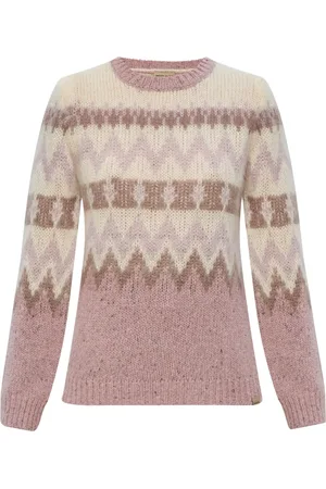 Woolrich Intarsiastickad långärmad tröja